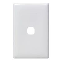 Linea - Coverplate 1 gang white