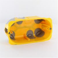 Bticino Living Now 4 Module Plasterboard Box 133x71x52mm