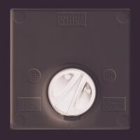 HPM AQUA 20A 1 Gang IP56 Weatherproof Double Pole Rotary Switch Misty Grey