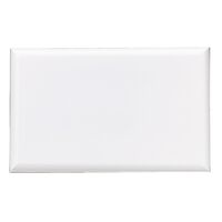 Excel - Blank Switch Coverplate - White
