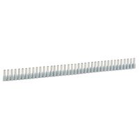 Starfix - ferrule with insulating flange single - supplied in strips 2.5mm² 15mm long grey pack of 1000