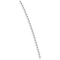 CAB3 - Markers for terminal blocks and wiring 0.15 to 0.5mm² numbers - colour code 0.15-0.5mm² white number 9 pack of 1000