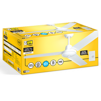 HPM Aluminium 3 Blade Hangsure Ceiling Fan 920mm 36in White