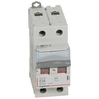 Isolating switch - 400V a.c. 2 pole 63A 2 module