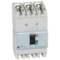 DPX³ 160 Thermal Magnetic MCCB - Icu 16 kA - 400 V~ - 3 Phase - 100 A