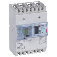 DPX³ 160 Thermal Magnetic MCCB with e.l.c.bs- Icu 36 kA - 400 V~ - 4 Phase - 16 A