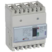 DPX³ 160 Thermal Magnetic MCCB - Icu 50 kA - 400 V~ - 4 Phase - 16 A