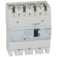 DPX³ 250 Thermal Magnetic MCCB - Icu 25 kA - 400 V~ - 4P - 250 A