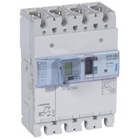 DPX³ 250 MCCB Electronic + Energy Metering + e.l.c.bs - Icu 70 kA - 4 Phase - 100 A