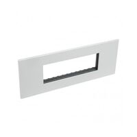 ARTEOR Square 6 Module Coverplate Soft Aluminium