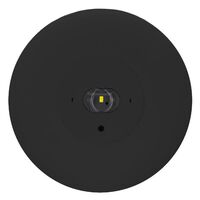 LED Satellite Corridor complete with flex & plug - black finish with lithium battery - Axiom