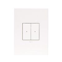 ARTEOR with NETATMO - Smart Dimmer Vertical - 2 Gang - 3 Wire - White
