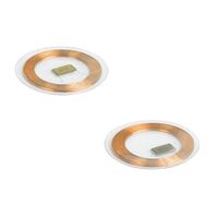 Bticino Linea 3000 Clear Disc Door Lock Release - 2 Pack