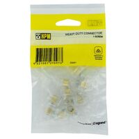 HPM Heavy Duty 40A 1 Screw Connectors 6mm -10 Pack