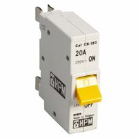 HPM 1P 20A 6kA 1 Module Miniature Circuit Breaker