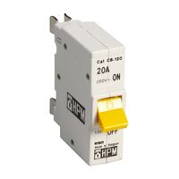 HPM 1P 20A 6kA 1 Module Miniature Circuit Breaker