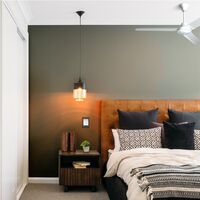 HPM Aluminium 3 Blades Hangsure Ceiling Fan 1420mm 56in White