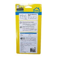 HPM General Purpose 4 Outlet Switched Powerboard White