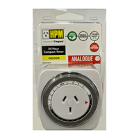 HPM 24h Compact Double Pole Analogue Timer