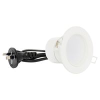 HPM DLI 7W 760lm LED Cool White Dimmable Tilt Downlight with Integrated Driver 90mm White