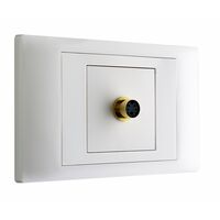 Excel Life - Common plate - VGA outlet white