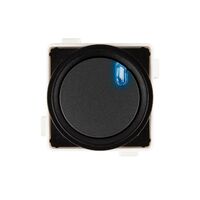 Excel Life - Switch mechanism push button 5A 240V a.c. Matt Black