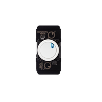 EXCEL LIFE PUSH-BUTTON MECHANISM MOMENTARY WITH LED INDICATOR 10A MATT WHITE