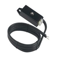 HPM 12V a.c. 150W Halogen UV Resistant Dusk to Dawn Garden Lighting Timer and Sensor Black