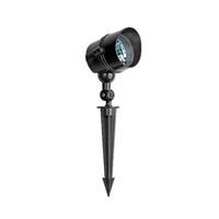 HPM 12V a.c. 20W Halogen Mini Garden Spotlight Black