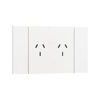 Bticino Living Now 10A AU Autoswitched Double Powerpoint White