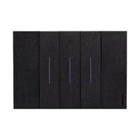 Bticino Living Now 10A 3 Gang Switch Black