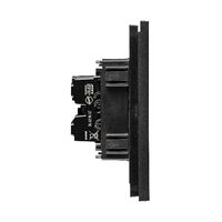 Bticino Living Now 10A 3 Gang Switch Black