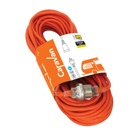 HPM Caravan Extra Heavy Duty 15A 3 Core 1.5mm² Extension Lead 20m Orange