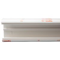 DLP PVC 50x80mm Trunking 2m White