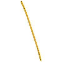 CAB3 - Markers for wiring 1.5 to 2.5mm² black symbols on yellow background 1.5-2.5mm² symbol . pack of 300