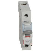 Isolating switch - 250V a.c. single pole 100A 1 module