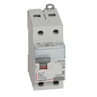 RCD DX3 6000 - 10kA - residual current device - 25A - 30mA - A Type