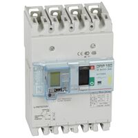 DPX³ 160 Thermal Magnetic MCCB with e.l.c.bs- Icu 16 kA - 400 V~ - 4 Phase - 125 A