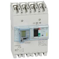 DPX³ 160 Thermal Magnetic MCCB with e.l.c.bs- Icu 16 kA - 400 V~ - 4 Phase - 160 A