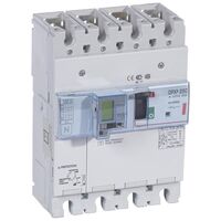 DPX³ 250 MCCB Electronic + Energy Metering + e.l.c.bs - Icu 36 kA - 4 Phase - 250 A