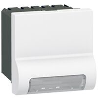 Arteor modular - Electronic device skirting light 0.2/1W 230V a.c. 2 module white