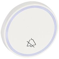Arteor hotel equipment - BUS/SCS - Round key cover - with symbol DO NOT DISTURB - 2 modules white