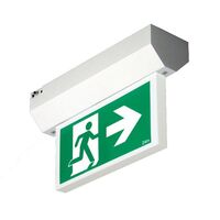 Securit DALI LED Surface Mount 2.6W Emergency Exit Sign - Double Sided Running Man LEFT / RIGHT