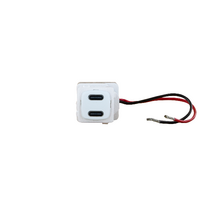 Arteor Type C+C 15W USB Charger Mechanism White