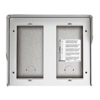 Bticino Sfera 4 Module Wall Mount Box with Rainshield Allmetal