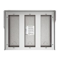 Bticino Sfera 9 Module Wall Mount Box with Rainshield Allmetal