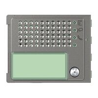 Bticino Robur 1 Pushbutton Audio Speaker Module front Cover Allstreet