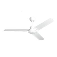 HPM Aluminium 3 Blade Hangsure Ceiling Fan 1220mm 48in White