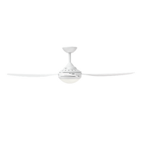 HPM Serene 4 Blade AC Ceiling Fan with Light 1320mm 52in White