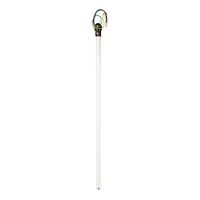 HPM Ceiling Fan J-Hook Aluminium Extension Downrod 1500mm White